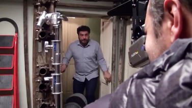 ویدیویی از پشت صحنه فیلم سینمایی دشمن زن با صدای جواد یساری