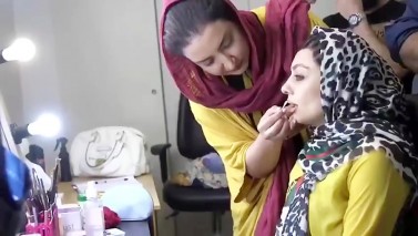 ویدیویی از تست گریم یکتا ناصر در فیلم رحمان ۱۴۰۰ به کارگردانی منوچهر هادی