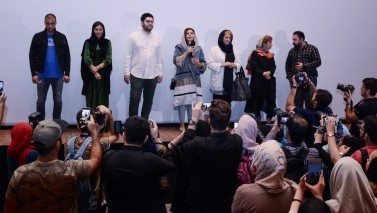 تصاویر گالری اولین اکران مردمی «عرق سرد» با حضور بازیگران اصلی و سهیل بیرقی