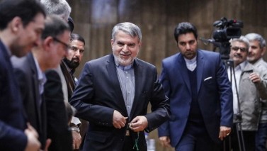 حضور وزیر فرهنگ و ارشاد اسلامی در کاخ جشنواره فیلم فجر